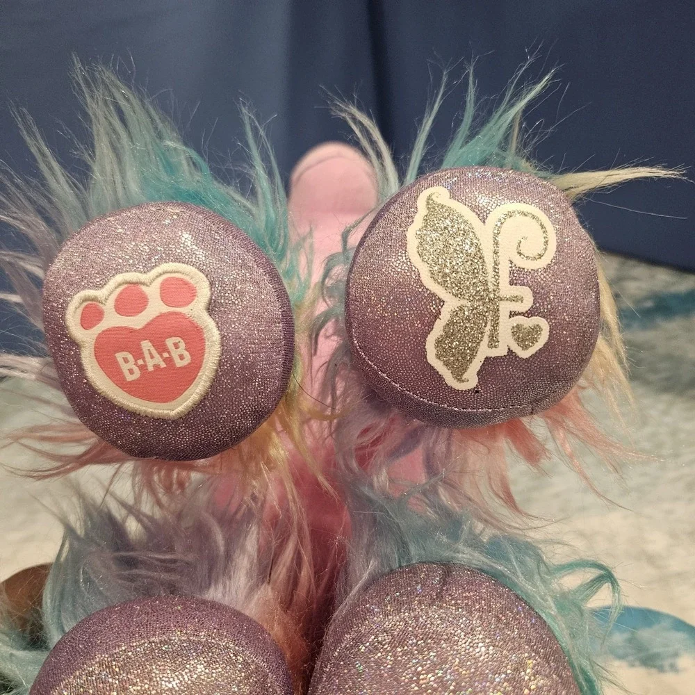 Build A Bear Pink Unicorn Arctic Fox Reindeer Plush Bundle BAB 14-16